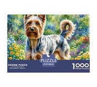 Wire Fox Terrier 1000 Pièces Puzzle pour Adultes De Détente & Relaxation Jouets De Jeu Stimulants La Décoration Moderne 38x26cm/1000pcs