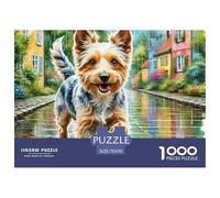 Wire Fox Terrier 1000 Pièces Puzzle pour Adultes De D'étude Confortables Jeu D'Intelligence De l'art Cadeau Unique 70x50cm/1000pcs