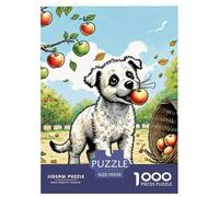 Wire Fox Terrier Puzzle 1000 Pièces Détente & Relaxation Chien de Compagnie Puzzle De Qualité Supérieure Adultes Et Enfants Dès 14 Ans70x50cm/1000pcs