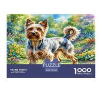 Wire Fox Terrier Puzzle 1000 Pièces Educa Jouet en Bois Cadeau Unique Décoration Intérieure Jeu Éducatif Challenge Toy Adultes & Enfants des 14 Ans 70x50cm/1000pcs