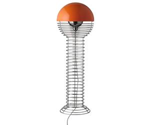 Wire Lampadaire Chrome/Orange