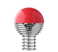 Wire Lampe portable à batterie / lampe de table Ø 18 cm Verpan Rouge - 147675