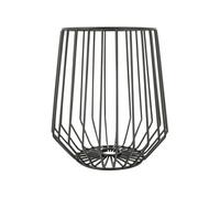Wire panier a fruits haut noir 23.4x25.4cm Point Virgule pv-chr-3052 G