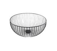 Corbeille à fruits - POINT-VIRGULE - 35 cm - fil d'acier carbone - finition époxy noir
