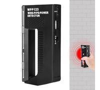 Wire Pipe Metal Detector, Wpp123 Wire Pipe P-ower Detector, Wall Scanner Metal Detector, Wire and Water Pipe Stud Finder with Electric Wire Finder, High Sensitivity Adjustable Alert Pipe