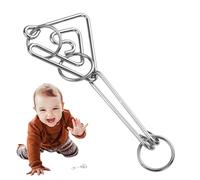 Wire Puzzles - Jeu de démêlage de Test Iron V Unlock - Jeu d'interlock - Anneau Chinois - Jeu de Verrouillage de Verrouillage pour Cadeaux de fête