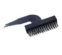 Wire Scratch Brush, Welding Dust Bending Hand Tool, Cleaning Rust Removal Brush for Horsehead Saw, Cleaning Paint Electronic Rust Dirt Nylon Or Steel Brushes