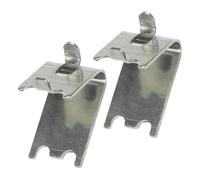 Wire Shelf Clips - 20Pcs Stainless Steel Freezer Shelf Support Hooks for Refrigerator, Glass Shelves, and Cabinet Storage