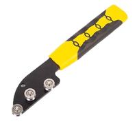 Wire Straightener Tool, Wires Wrap Bender, 7.87inches Precision Manual Stainless Device, for Electrician Use, Fencing, HVAC, Telecom, Wrapping, Electrical Box Setup