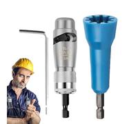 Wire Stripper | Drill Bit Electric Tool | Portable Wire Stripping Kit | Quick Stripping Drill Connector with Nut Twister for Electricians Home Workshop DIY Wiring Projects