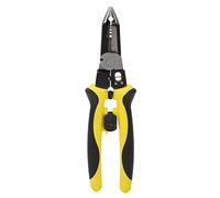 Wire Stripper Tool | 7 - in - 1 Electrician Pliers for Stripping/Crimping/Cutting | High Carbon Steel Hand Tool with Secure Latch | 1.0mm - 4.0mm Wire Range