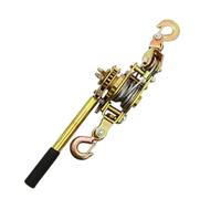 Wire Tensioner Tool, Manual Steel Rope Hoist with Clamp, Durable Carbon Steel Construction with Chrome Coating, Heavy-Duty Farm and Outdoor Utility Tool for Agriculture, Construction, Garden, Tractor