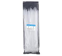 Wire Ties, Cable Wrap, Nylon Cable Cord, Nylon Tie Wraps, Zip Ties, 100x Multi-purpose Versatile Cable Management Adjustable Length for Home Electrical Equipment