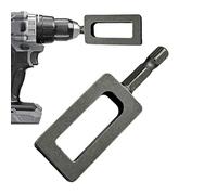 Wire Twister Tool for Drill,Wire Twisting Tools,Electric Drill Wire Twisting Tool with 1/4" Hex Shank,Iron Wire Twister/Knotter with 6mm Hex Shank,Universal Drill,for Construction & Fence (square)