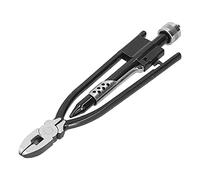 Wire Twisting Pliers | High Carbon Steel 3 - in - 1 Tool for Aircraft/Automotive/Industrial | Secure 0.3-0.7mm Screws & Strands | Textured Grip Handle (6 Inch)