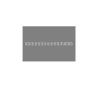 Gbc RG810870 Lot de 100 Peignes métalliques WireBind Blanc 12,5 mm