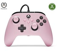 Manette filaire PowerA pour Xbox Series X|S - Rose, manette, manette de jeu vidéo filaire, manette de jeu, compatible avec Xbox One