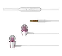 Wired Earbuds - Diaphragm Headphones, Luminous Audio Buds, Noise Cancelling Accessory, Immersive Sound Piece | Glowing In Ear Headset Computer Tablet Laptop Professional Listening Gear