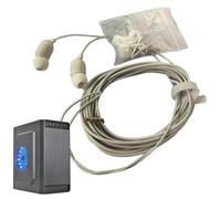 Wired Earphones - Extra Long Cord Headphones, Portable Long Filred Earphone, 3-Meter Wireds in Ear Headphones with Microphone, Blocking Bass Ear Buds for Longs-Distance Usage for Computer and Phone