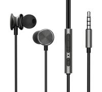 Wired Earphones Jr-ew03, Half In Ear (dark Grey)