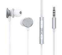 Wired Earphones Jr-ew03, Half In Ear (silver)