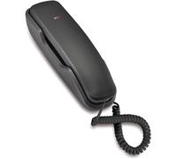 Wired Fixed Telephone,Anti-interference Wall Phone with Speaker,Last Redial Number,Mute for Home,Office,Hotel.(Black)