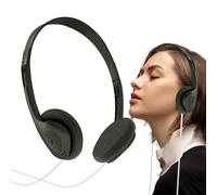 Wired Headphones - 1./3.94ft Retro Earphones, Over Ear Stereo Headset | Classic Design Audio Gear, Lightweight Adjustable Fit, Clear Sound Bass 3.5mm Plug Music Player Mobile Phone Home Liste