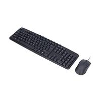 Wired Keyboard Combo Clavier Filaire Abs Combo Conception Ergonomique 113 Touches Clavier Filaire 1000Dpi Filaire pour Ordinateur de Bureau Keyboard Combo Set