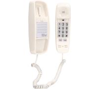 Wired Phone for Home,Wall Phone with Volume Control Big Buttons,Senior Phone for Home Decoration (Beige)