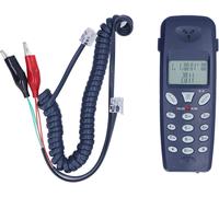 Wired Phone,FSK,DTMF Caller ID Fixed Telephone,with Redial Pause Function,Real-Time Date and Day Display,for Home,Office