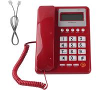 Wired Telephone,Fixed Wired Phone Office Stationary Phone,Desktop Wired Fixed Phone Caller ID Desktop Fixed Phones