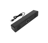 Wired USB Computer Speakers Desktop Sound Bar HiFi Clear Sound with Volume Knob Compact Mini Speakers for PC