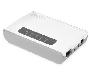 Wireless 300N Multifunction Network Server 2-port, USB2.0, Network USB Hub, Print Server