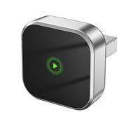 Wireless Adapter for Car, Plug and Play Fast Connection Device, Car Phone Adapter for Automotive, Compact Sturdy Design Details, in Vehicle Connectivity Feature, Mobile Hands Free Tool