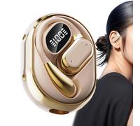 Wireless AI Earbuds, Real Time Translation Headphones, Noise Canceling Hook Earphones for Sports and Gym, Language Interpreter Device for School Learning, Portable Translator with Compact Design