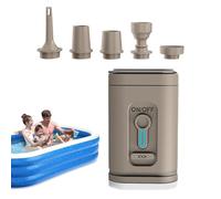 Wireless Air Pump - Portable Tire Inflator for Car Motorcycle Bicycle Sports Ball | Rechargeable Battery Powered Compressor with Digital Pressure Display, Auto Shut Off Safety Inflation Tool