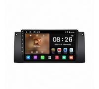Wireless Autoradio Carplay 2 Din pour BMW M5 E39 X5 E53 1995-2006 Poste Radio Bluetooth Main Libre, Écran Tactile, Navigation GPS, Contrôle Vocal, Aux, 4 Nuclear 4G+64G