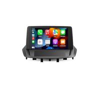 Wireless Autoradio Carplay 2 Din pour Renault Fluence 1 2009-2017 Poste Radio Bluetooth Main Libre, Écran Tactile, Navigation GPS, Contrôle Vocal, Aux, 8 Nuclear 6G+128G