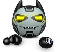 Wireless Bluetooth 5.0 In-Ear Headphones With Mic, Touch Control, Ipx7 Waterproof, 36 Hours Playtime, Led Digital Display, Earbuds For Kids