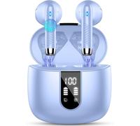 Wireless Bluetooth Headphones, Bluetooth 5.3 Earbuds 2024 Wireless Earbuds With 4 Enc Noise Reduction Mic, Ip7 Waterproof Bluetooth Earpiece 48H Stereo Usb-C Bluetooth Headset For Sports/Work