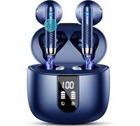 Wireless Bluetooth Headphones, Bluetooth 5.3 Earbuds 2024 Wireless Earbuds With 4 Enc Noise Reduction Mic, Ip7 Waterproof Bluetooth Earpiece 48H Stereo Usb-C Bluetooth Headset For Sports/Work