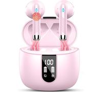 Wireless Bluetooth Headphones, Bluetooth 5.3 Earbuds 2024 Wireless Earbuds With 4 Enc Noise Reduction Mic, Ip7 Waterproof Bluetooth Earpiece 48H Stereo Usb-C Bluetooth Headset For Sports/Work