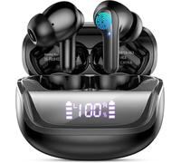 Wireless Bluetooth Headphones, Wireless Bluetooth Headphones 5.4 With 4 Enc Mic And Hi-Fi Stereo Sound, 45H Playback Time, Ip7 Waterproof Bluetooth Headset, Bluetooth Headset With Touch Control, Led