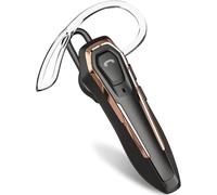 Wireless Bluetooth Headset V5.0 HD Voice Noise Reduction 30 Hours Talk Mute Function Voice Assistant Bluetooth Handsfree Headset for Mobile Phone.