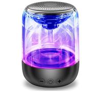 Wireless Bluetooth Speaker, 360 Atmosphere Light, Portable, Built-in Mic, Waterproof, Ideal For Indoor And Outdoor Entertainment