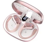 Wireless Bluetooth Sport Earphone, Bluetooth 5.3 Wireless Earphone With 2 Hd Mic, 90H Bluetooth Headset With Led Display, Noise Reduction, Waterproof Ip7 Bluetooth Headset For Ios Android