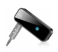 Wireless Car Adapter, 3.5mm Aux Audio Stereo Receiver, 2-in-1 Wireless Transmitter and Receiver, for Car, TV, Projector, PC, Headphones and Music Streaming