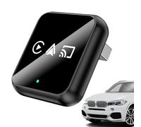 Wireless Car Adapter - Video Converter 2.8x2.5cm, Smart Connectivity Device | Plug Play Screen Link Accessory Compact Travel Companion For Drivers Trucks Sedans RVs SUVs Daily Commute Road Trip Use