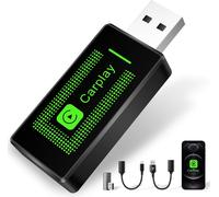 Wireless Carplay Adapter for iPhone, Upgraded 2024, CarPlay USB Flash Drive, Easy to Plug and Play, Compatible with Cars from 2016 and iPhone iOS 10+