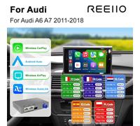 Wireless CarPlay Android Auto For Audi A6 A7 2012-2018 Interface Adapter Box Mirror Link Bluetooth GPS Navigation A6 A7 RMC